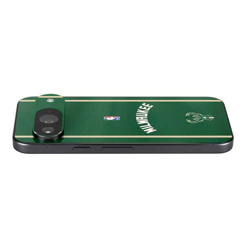 NBA Milwaukee Bucks Jersey Google Pixel 9 Skin